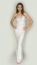 Paris Silver Sequin Dress